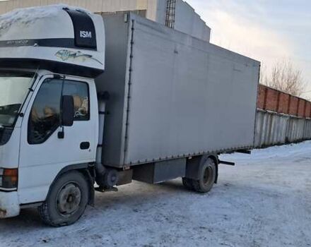 Белый Исузу НКР, объемом двигателя 4.75 л и пробегом 480 тыс. км за 6500 $, фото 4 на Automoto.ua