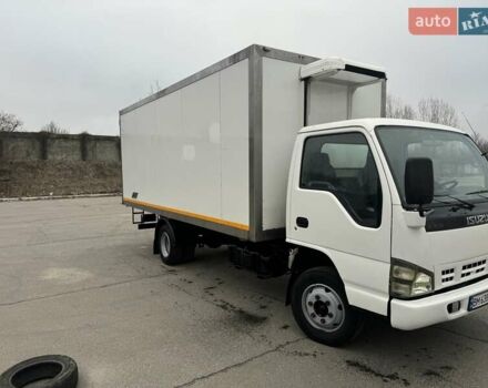 Белый Исузу НКР, объемом двигателя 4.57 л и пробегом 331 тыс. км за 14500 $, фото 2 на Automoto.ua