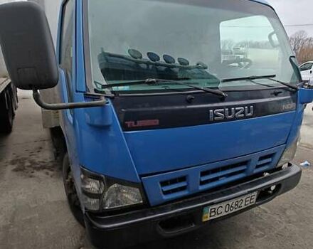 Синий Исузу НКР, объемом двигателя 5.2 л и пробегом 283 тыс. км за 10500 $, фото 2 на Automoto.ua