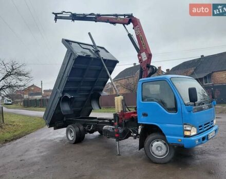 Синий Исузу НКР, объемом двигателя 4.7 л и пробегом 498 тыс. км за 23500 $, фото 2 на Automoto.ua