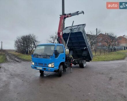 Синий Исузу НКР, объемом двигателя 4.7 л и пробегом 498 тыс. км за 23500 $, фото 1 на Automoto.ua