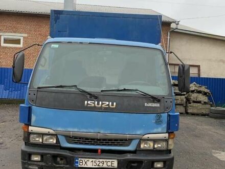 Синий Исузу НКР, объемом двигателя 5.19 л и пробегом 740 тыс. км за 6000 $, фото 1 на Automoto.ua