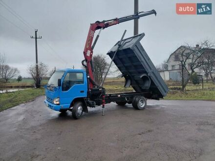 Синий Исузу НКР, объемом двигателя 4.7 л и пробегом 498 тыс. км за 23500 $, фото 1 на Automoto.ua