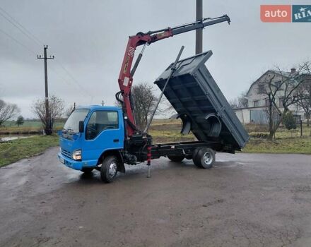 Синий Исузу НКР, объемом двигателя 4.7 л и пробегом 498 тыс. км за 23500 $, фото 1 на Automoto.ua