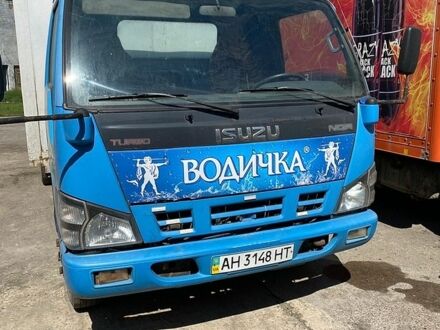 Синий Исузу НКР, объемом двигателя 4.57 л и пробегом 535 тыс. км за 7200 $, фото 1 на Automoto.ua