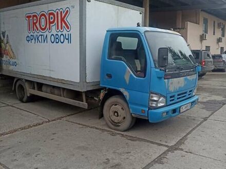 Синий Исузу НКР, объемом двигателя 5.19 л и пробегом 244 тыс. км за 11000 $, фото 1 на Automoto.ua
