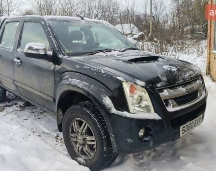 Черный Исузу Родео, объемом двигателя 2.5 л и пробегом 200 тыс. км за 4700 $, фото 1 на Automoto.ua