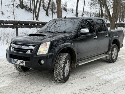 Черный Исузу Родео, объемом двигателя 2.5 л и пробегом 130 тыс. км за 6500 $, фото 1 на Automoto.ua