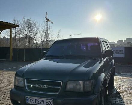 Зеленый Исузу Трупер, объемом двигателя 3.5 л и пробегом 200 тыс. км за 5300 $, фото 3 на Automoto.ua