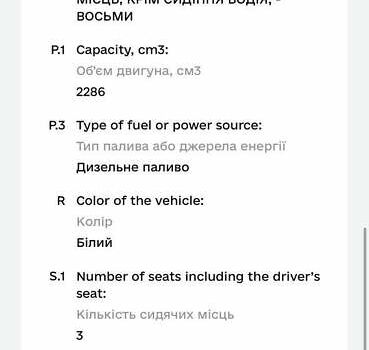 Белый Ивеко Дейли, объемом двигателя 2.29 л и пробегом 664 тыс. км за 3700 $, фото 9 на Automoto.ua