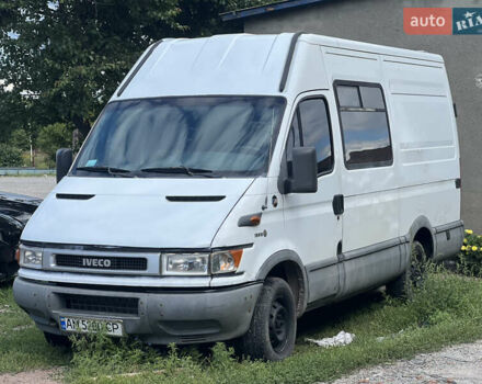 Белый Ивеко Дейли, объемом двигателя 2.8 л и пробегом 410 тыс. км за 3000 $, фото 1 на Automoto.ua