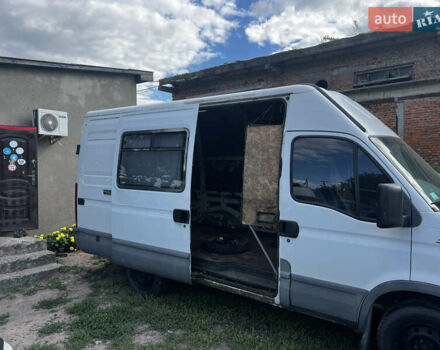 Белый Ивеко Дейли, объемом двигателя 2.8 л и пробегом 410 тыс. км за 3000 $, фото 4 на Automoto.ua