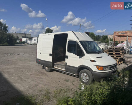 Белый Ивеко Дейли, объемом двигателя 2.8 л и пробегом 540 тыс. км за 6300 $, фото 1 на Automoto.ua