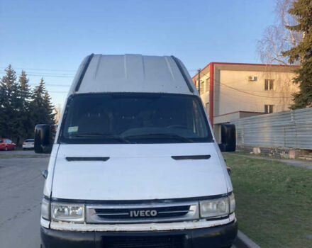 Белый Ивеко Дейли, объемом двигателя 2.8 л и пробегом 750 тыс. км за 6500 $, фото 1 на Automoto.ua