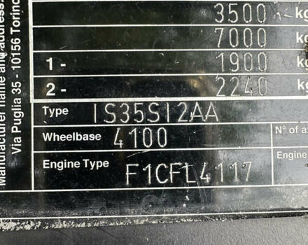 Белый Ивеко Дейли, объемом двигателя 3 л и пробегом 218 тыс. км за 35500 $, фото 1 на Automoto.ua