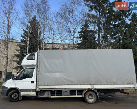 Белый Ивеко Дейли, объемом двигателя 3 л и пробегом 370 тыс. км за 22000 $, фото 2 на Automoto.ua