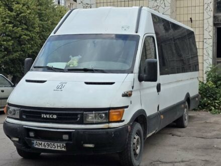 Білий Івеко Дейлі, об'ємом двигуна 2.8 л та пробігом 640 тис. км за 4500 $, фото 1 на Automoto.ua