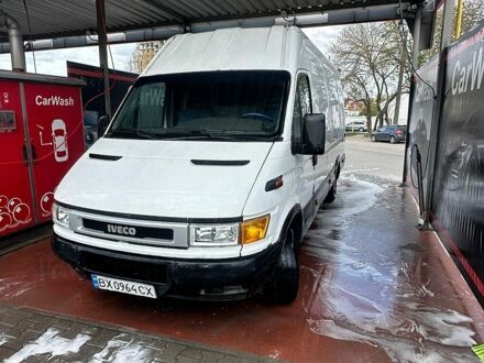 Белый Ивеко Дейли, объемом двигателя 2.8 л и пробегом 420 тыс. км за 5200 $, фото 1 на Automoto.ua