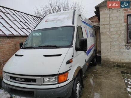 Білий Івеко Дейлі, об'ємом двигуна 2.8 л та пробігом 650 тис. км за 10200 $, фото 1 на Automoto.ua