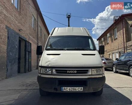 Білий Івеко Дейлі, об'ємом двигуна 2.3 л та пробігом 349 тис. км за 6200 $, фото 1 на Automoto.ua