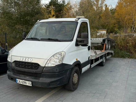 Белый Ивеко Дейли, объемом двигателя 2.29 л и пробегом 154 тыс. км за 19900 $, фото 1 на Automoto.ua