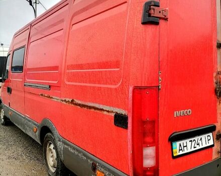 Красный Ивеко Дейли, объемом двигателя 2.8 л и пробегом 338 тыс. км за 4200 $, фото 2 на Automoto.ua