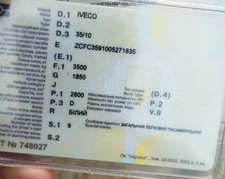 Белый Ивеко Дейли пасс., объемом двигателя 2.8 л и пробегом 422 тыс. км за 5850 $, фото 6 на Automoto.ua