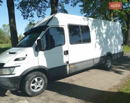 Белый Ивеко Дейли пасс., объемом двигателя 3 л и пробегом 325 тыс. км за 7750 $, фото 1 на Automoto.ua