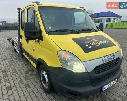 Желтый Ивеко Дейли, объемом двигателя 2.29 л и пробегом 667 тыс. км за 14000 $, фото 3 на Automoto.ua