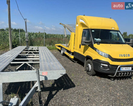 Желтый Ивеко Дейли, объемом двигателя 3 л и пробегом 398 тыс. км за 45500 $, фото 2 на Automoto.ua