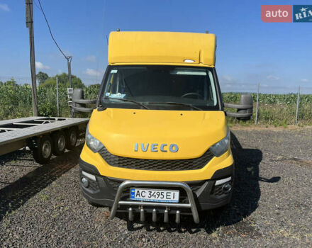 Желтый Ивеко Дейли, объемом двигателя 3 л и пробегом 398 тыс. км за 45500 $, фото 1 на Automoto.ua