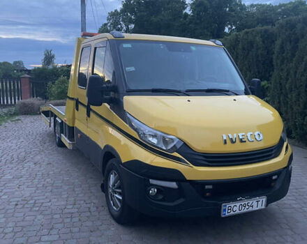 Желтый Ивеко Дейли, объемом двигателя 3 л и пробегом 420 тыс. км за 21500 $, фото 2 на Automoto.ua