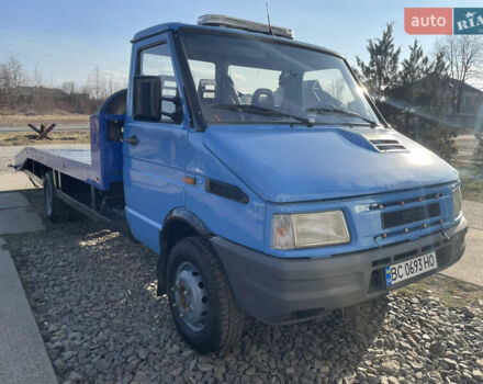 Синий Ивеко Дейли, объемом двигателя 2.8 л и пробегом 680 тыс. км за 7000 $, фото 3 на Automoto.ua