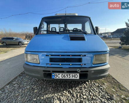 Синий Ивеко Дейли, объемом двигателя 2.8 л и пробегом 680 тыс. км за 7000 $, фото 1 на Automoto.ua