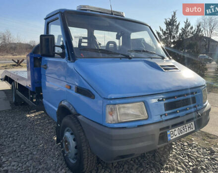 Синий Ивеко Дейли, объемом двигателя 2.8 л и пробегом 680 тыс. км за 7000 $, фото 2 на Automoto.ua