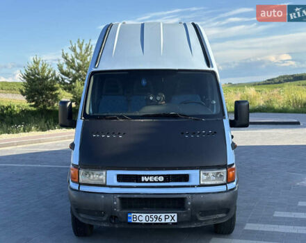 Синий Ивеко Дейли, объемом двигателя 2.8 л и пробегом 450 тыс. км за 5900 $, фото 1 на Automoto.ua