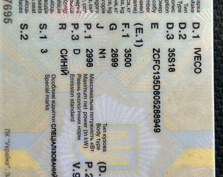 Синій Івеко Дейлі, об'ємом двигуна 3 л та пробігом 411 тис. км за 25000 $, фото 1 на Automoto.ua