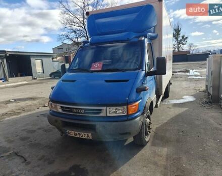 Синий Ивеко Дейли, объемом двигателя 2.8 л и пробегом 606 тыс. км за 6300 $, фото 1 на Automoto.ua
