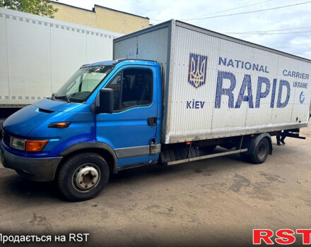 Синий Ивеко Дейли, объемом двигателя 2.8 л и пробегом 175 тыс. км за 7500 $, фото 1 на Automoto.ua