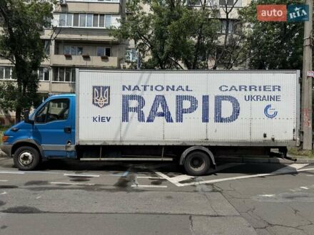 Синий Ивеко Дейли, объемом двигателя 2.8 л и пробегом 175 тыс. км за 9500 $, фото 1 на Automoto.ua