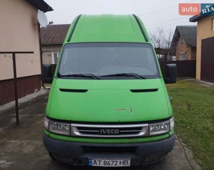 Зеленый Ивеко Дейли, объемом двигателя 3 л и пробегом 440 тыс. км за 5300 $, фото 3 на Automoto.ua