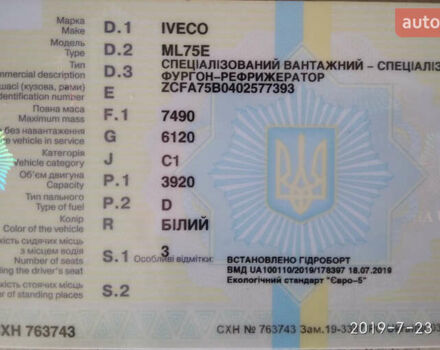 Білий Івеко ЄвроКарго, об'ємом двигуна 3.92 л та пробігом 574 тис. км за 16100 $, фото 13 на Automoto.ua