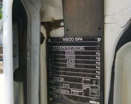 Білий Івеко ЄвроКарго, об'ємом двигуна 5.88 л та пробігом 550 тис. км за 19500 $, фото 17 на Automoto.ua