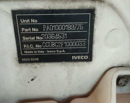 Белый Ивеко ЕвроКарго, объемом двигателя 5.88 л и пробегом 600 тыс. км за 26000 $, фото 11 на Automoto.ua