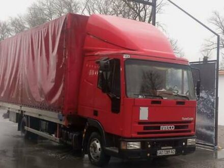 Красный Ивеко ЕвроКарго, объемом двигателя 5.86 л и пробегом 535 тыс. км за 8000 $, фото 1 на Automoto.ua