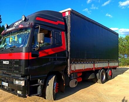 Чорний Івеко ЄвроСтар, об'ємом двигуна 13 л та пробігом 1000 тис. км за 10500 $, фото 1 на Automoto.ua