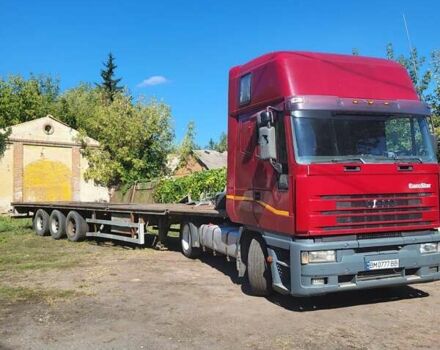 Красный Ивеко ЕвроСтар, объемом двигателя 10 л и пробегом 600 тыс. км за 3000 $, фото 4 на Automoto.ua