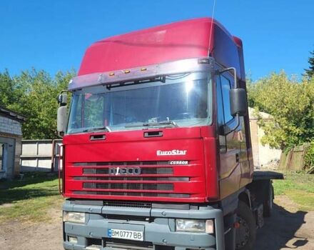 Червоний Івеко ЄвроСтар, об'ємом двигуна 10 л та пробігом 600 тис. км за 3000 $, фото 1 на Automoto.ua