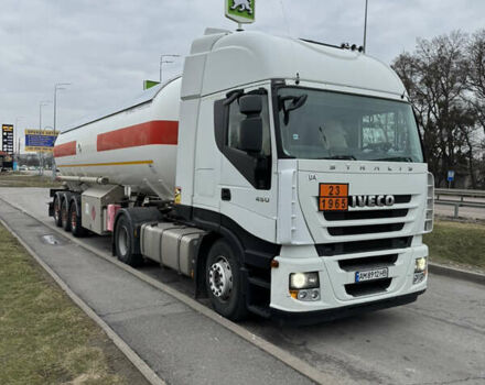 Белый Ивеко Стралис, объемом двигателя 10.31 л и пробегом 891 тыс. км за 14500 $, фото 5 на Automoto.ua