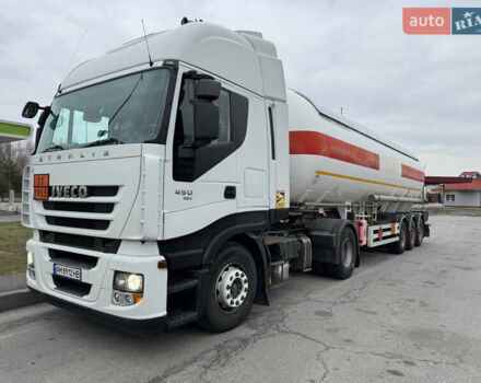 Белый Ивеко Стралис, объемом двигателя 10.31 л и пробегом 891 тыс. км за 14500 $, фото 2 на Automoto.ua